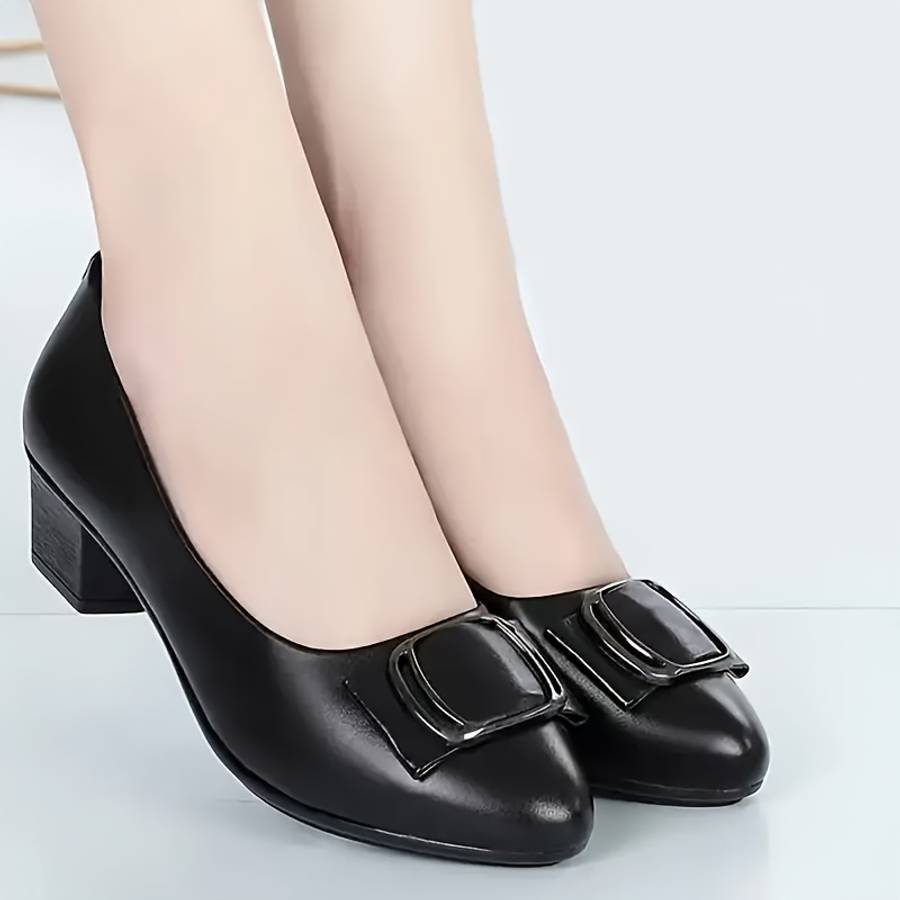 Women S High Heels Color Black Strips Sizeuk 4