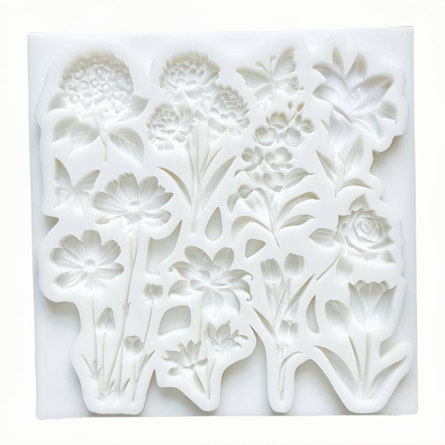 Suitable For Baking Molds Style Flower