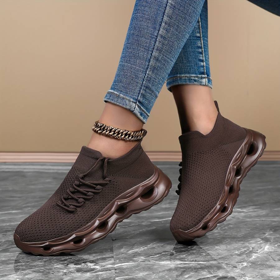 Women S Sneakers Color Brown Sizeuk 8