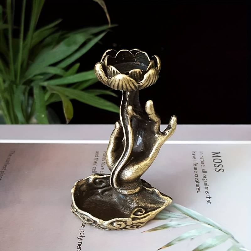 Incense Burner Color  Red Copper