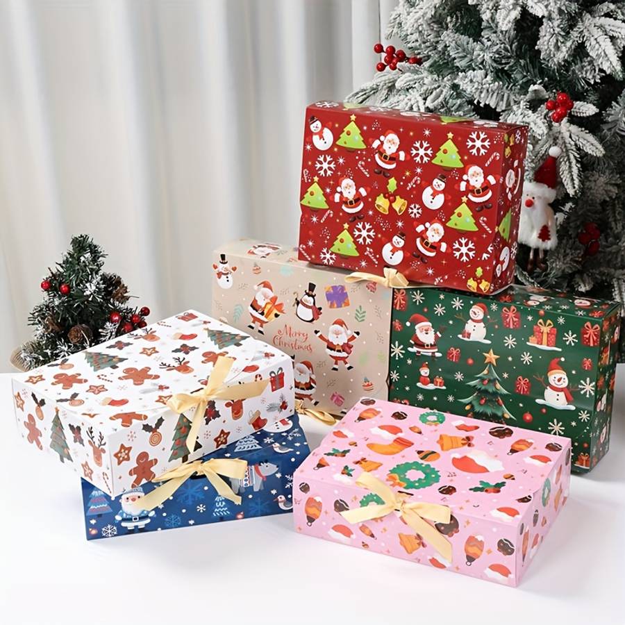 Christmas Gift Boxes Quantity 6Pcs