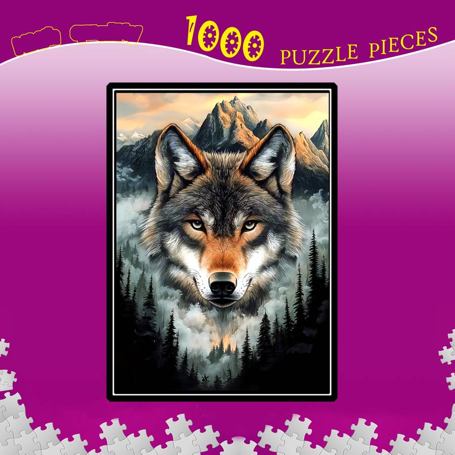 1000 Piece Paper Jigsaw Puzzle For Adults