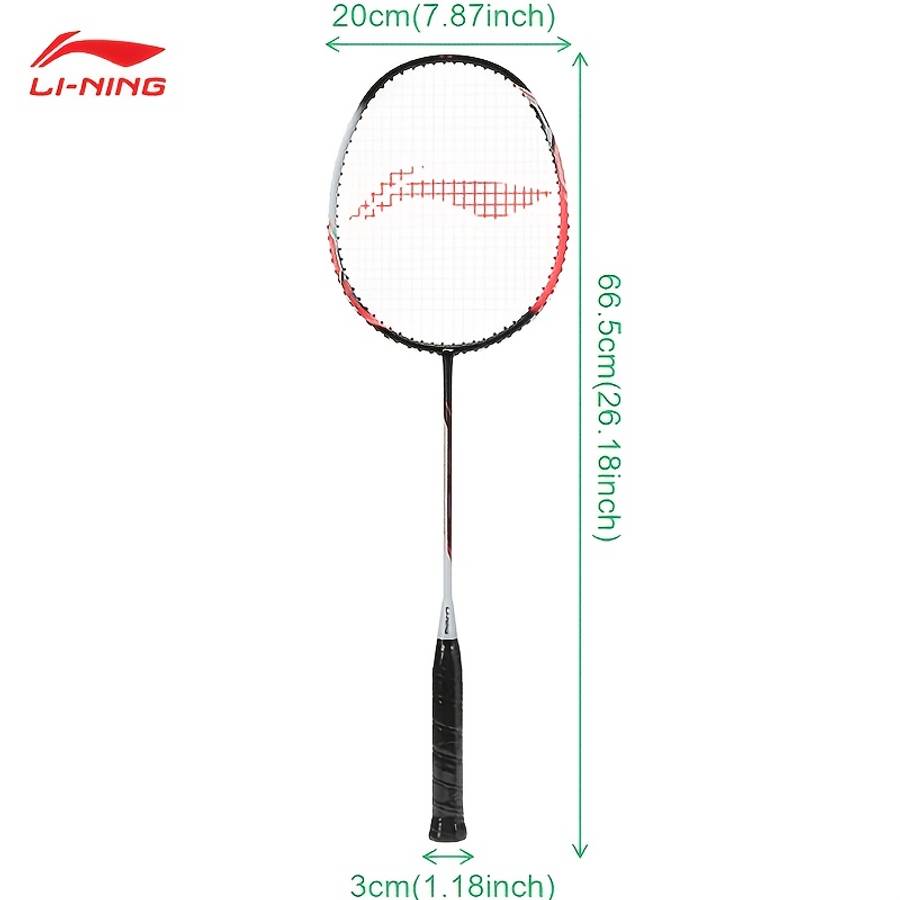 Badminton Racket Model Pearl White Fluorescent Fruit Powder