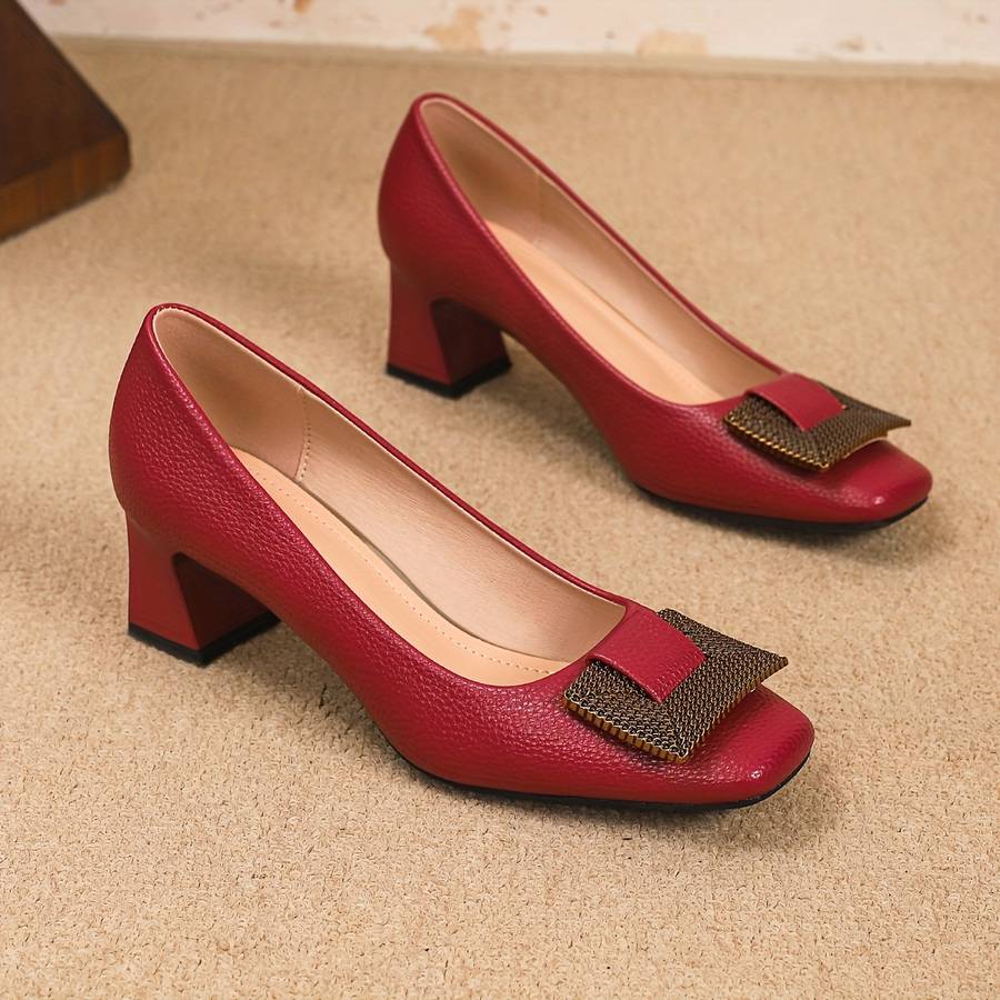 Women S High Heels Color Deep Red Sizeuk 6