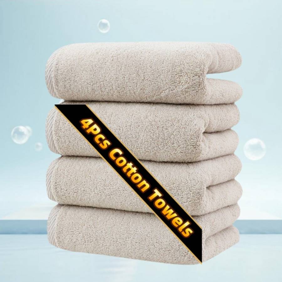 Towel Color 4 Packs Of Mixed Colors Size34*78Cm