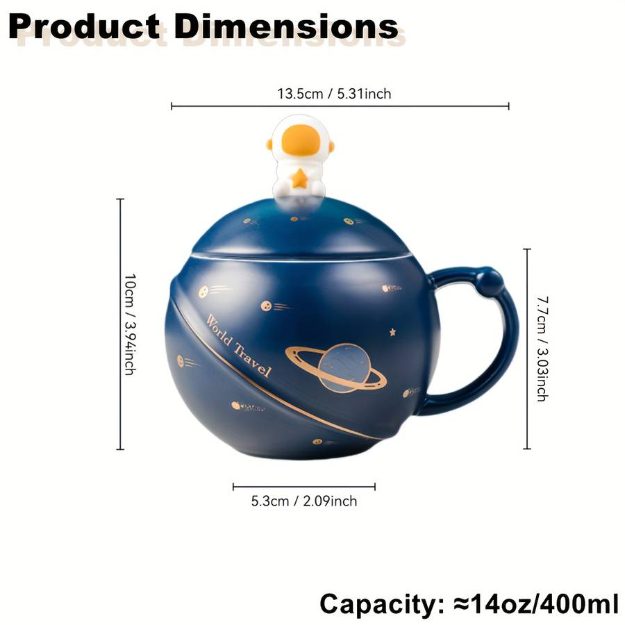 Water Cup Color Honey Nebula 3 Piece Set  Cup   Lid   Spoon