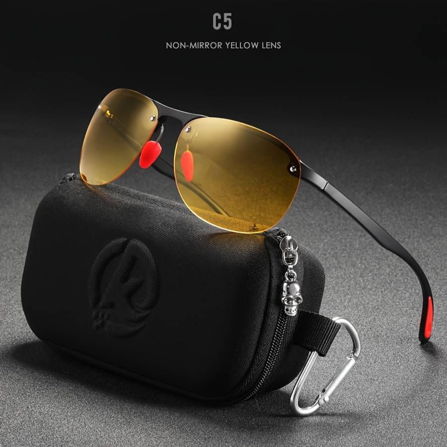 Cycling Glasses Color Rv5 Black Hard Case
