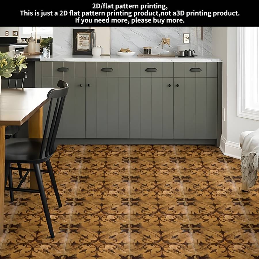 Self Adhesive Floor Stickers 11.8Inchx11.8Inch30X30Cm