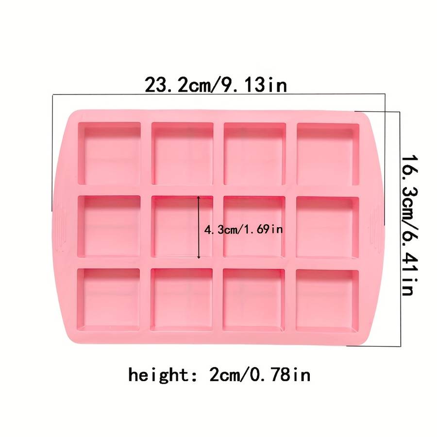 Suitable For Baking Molds Color Pink Quantity 3Pcs