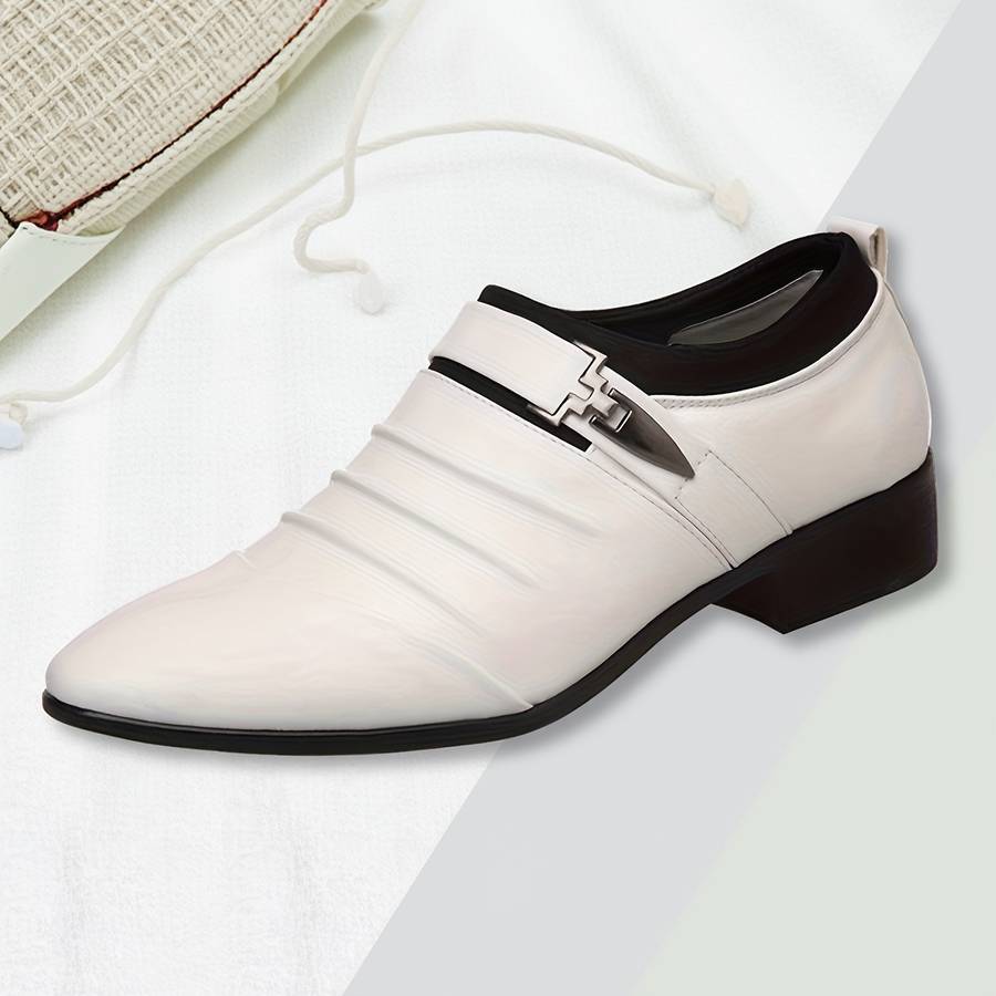 Mens Leather Shoes Color White Sizeuk 11