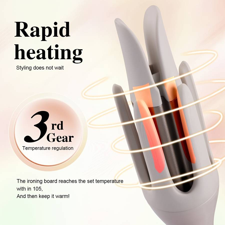 Curling Iron Color White