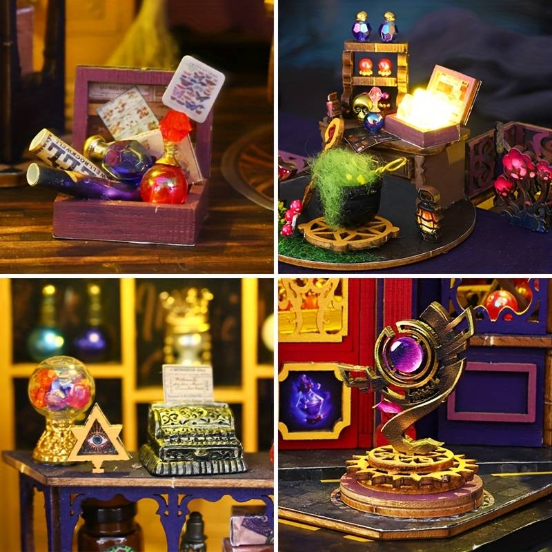 Building Toy Architectural Model Toy Set Style Magic Energy Station