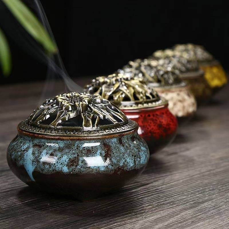 Incense Burner Style  Kiln Gray