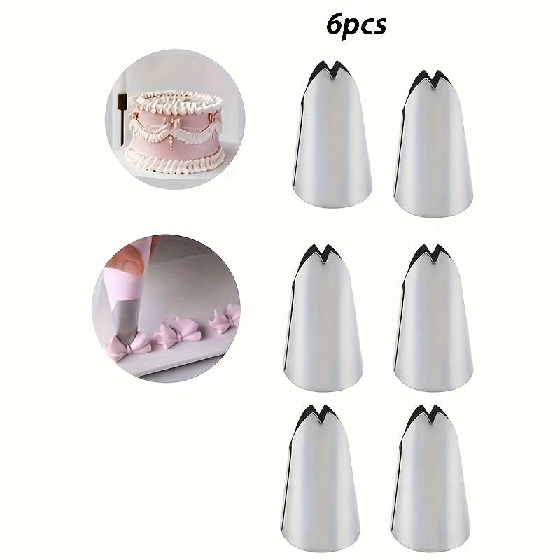 Professional Cake Decorating Head Items Flower Veneer Nozzle   8Pcs