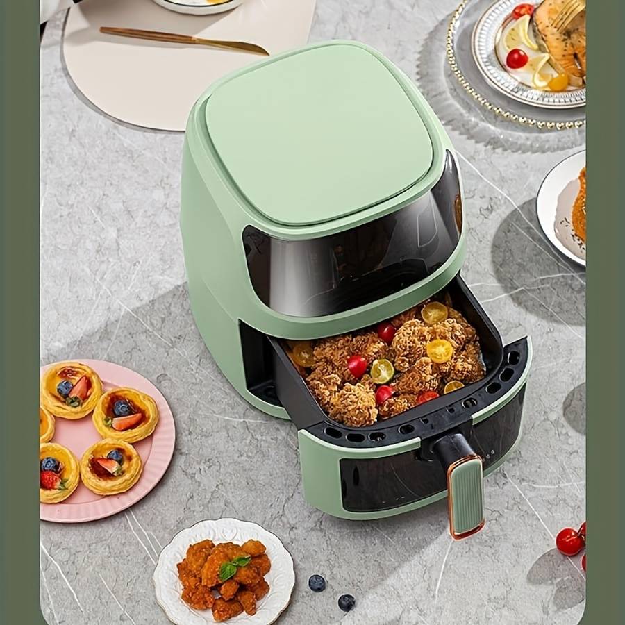 Premium Modern 6L Large Capacity Air Fryer With Colorful