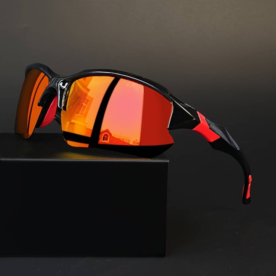 Cycling Glasses Color Red