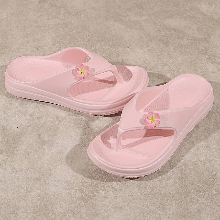 Ladies Summer Flip Flops Pinkie Uk 3.5-4