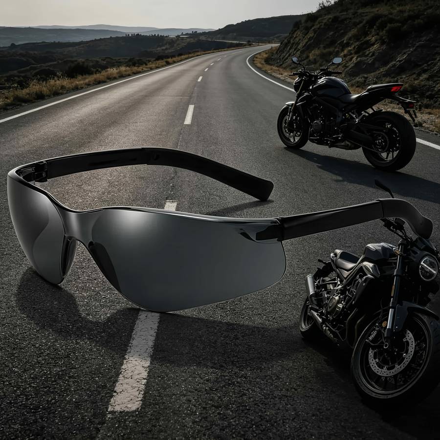 Cycling Glasses Color White
