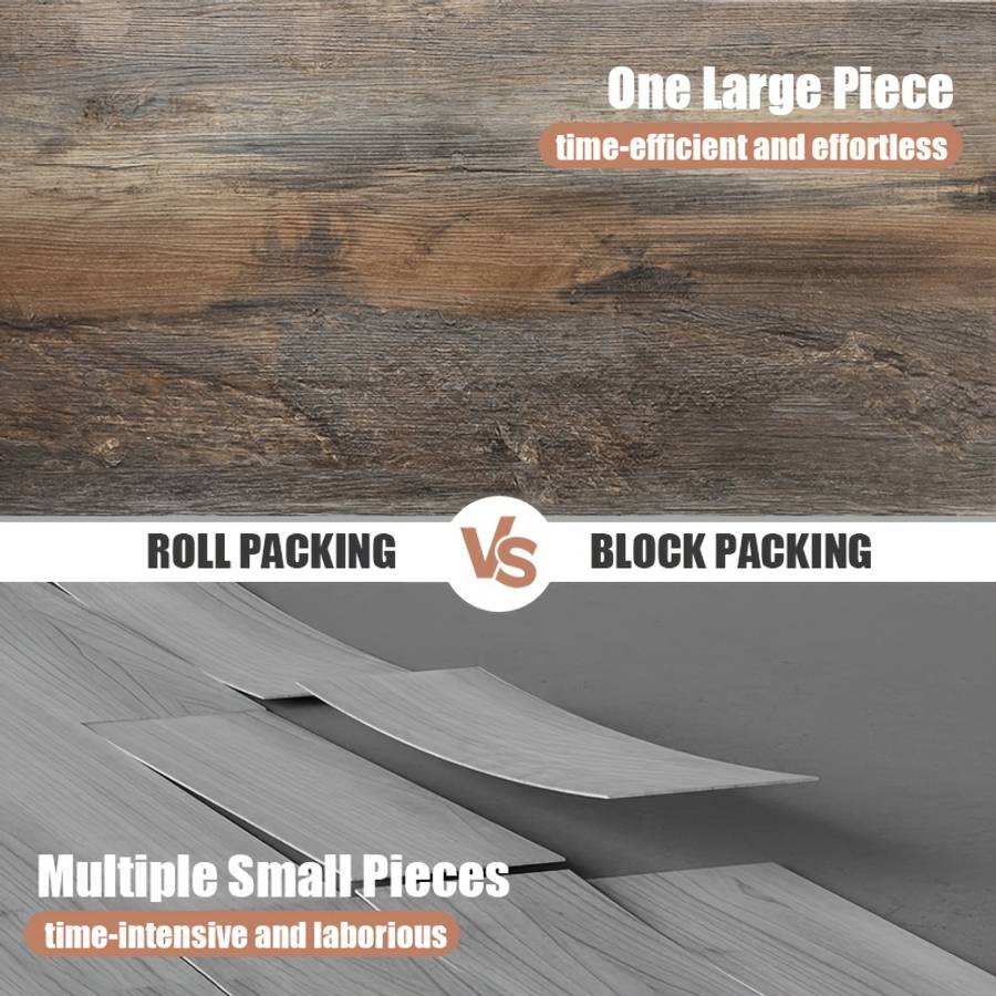 Self Adhesive Floor Stickers Cool Gray Stripes 3Rolls