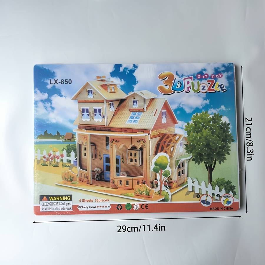 Building Toy Architectural Model Toy Set Model D