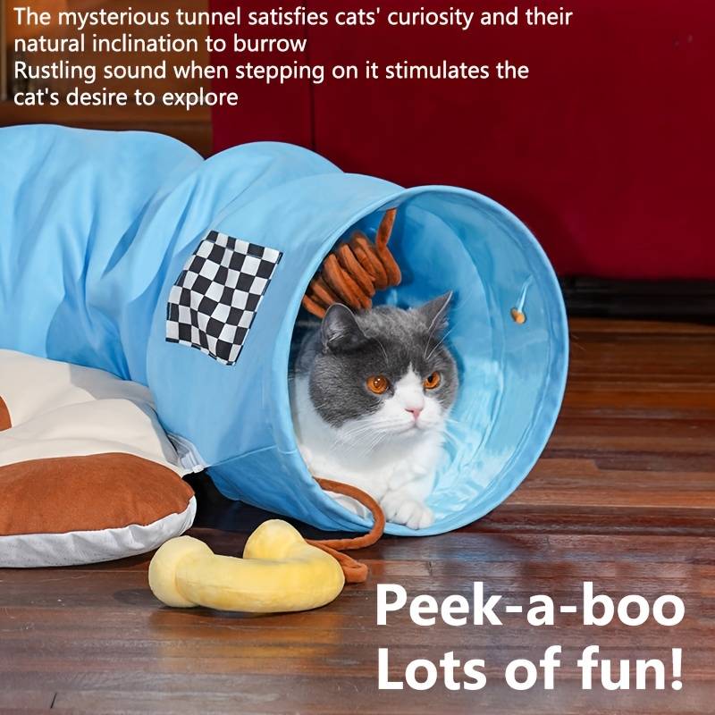 Pet Supplies Style Retro Telephone Pet Tunnel Bed