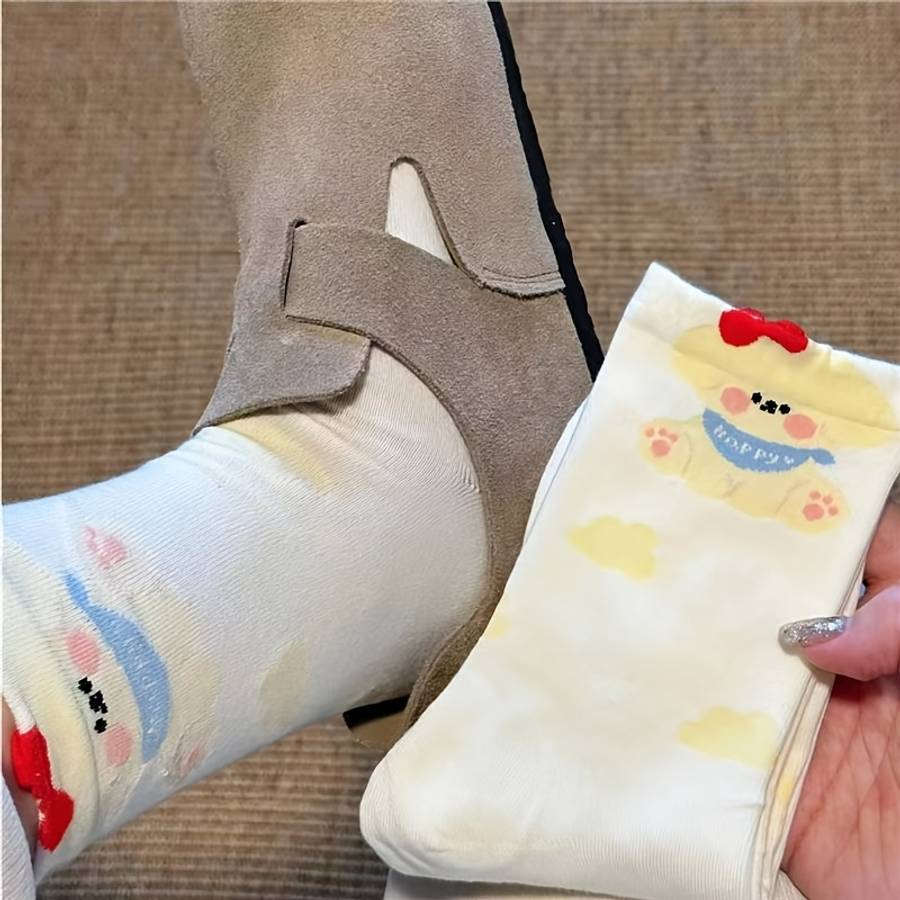Women S Socks Color 5 Pairs In Random Mixed Colors