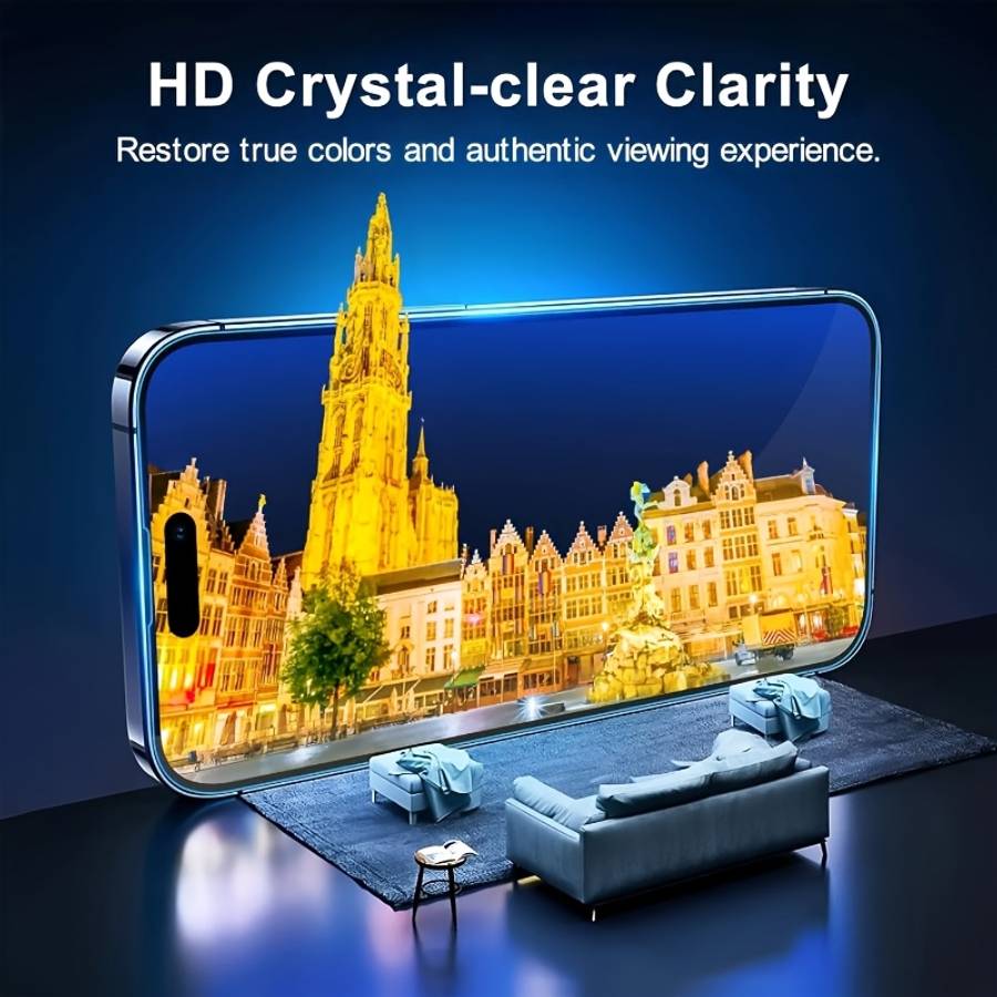 Screen Protector Color 5Pcs Cl Compatible Model Iphone 17 Pro