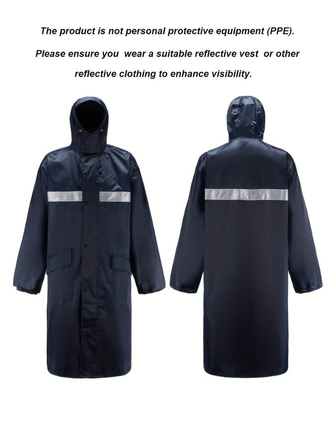 Raincoat Navy Color Size Uk L