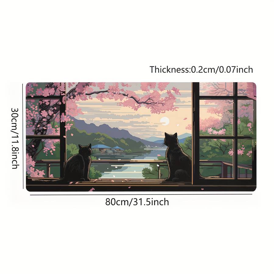 Mouse Pad Size 27.5Inch X 11.8Inch