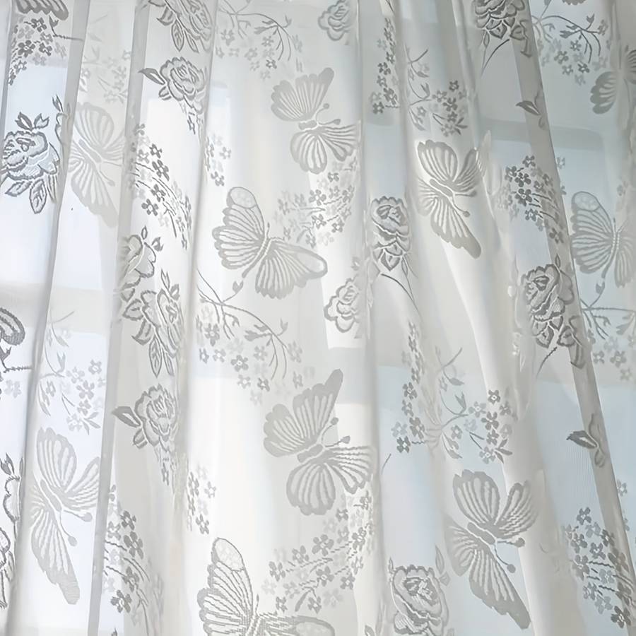 Door Curtain Color White Sizew99.06Cm*H99.06Cm