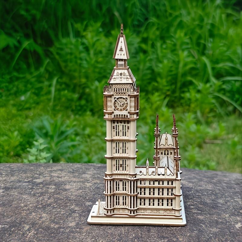 Building Toy Architectural Model Toy Set Style Bell Tower