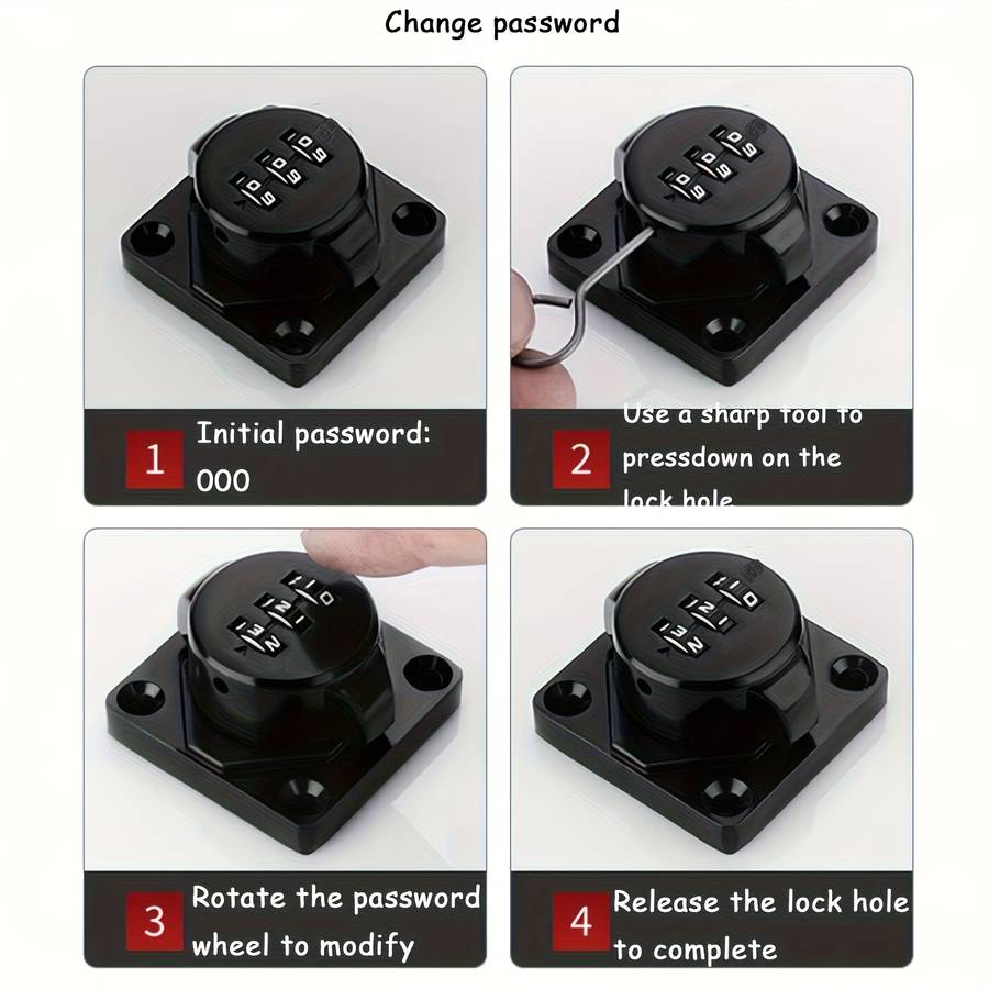 Lock Color Black