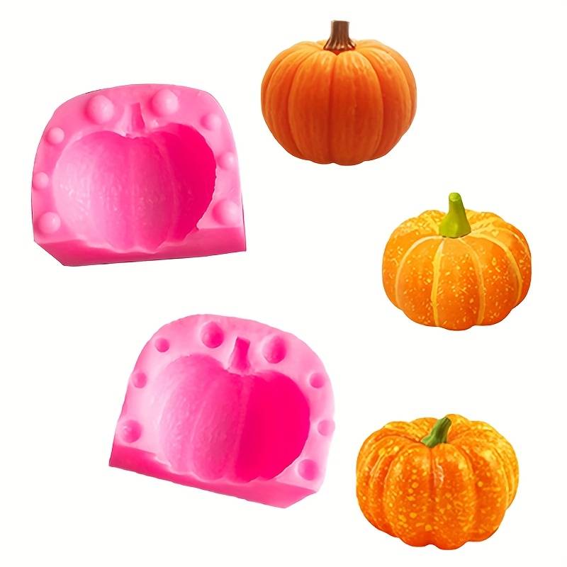 Suitable For Baking Molds Style Two Petal Pumpkin Silicone Mold