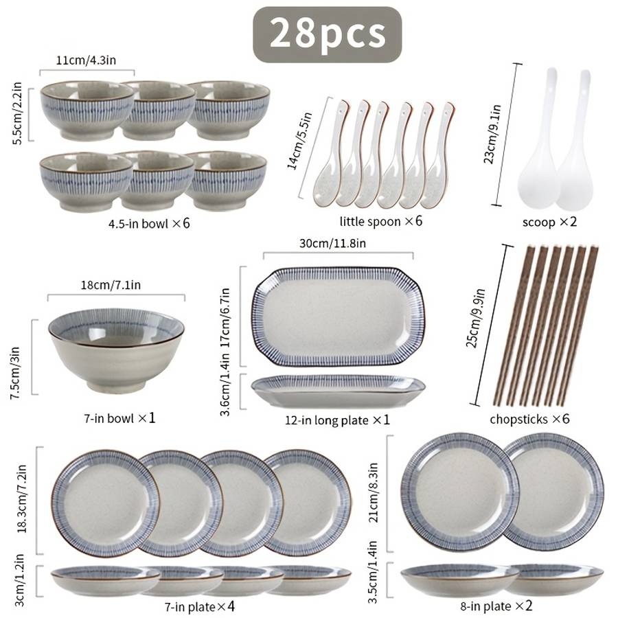 Bowl Quantity 28Pcs