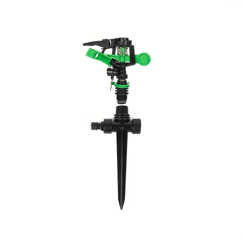 1Pc Dark Green Color High Pressure Sprinkler Set With Long Range Nozzle