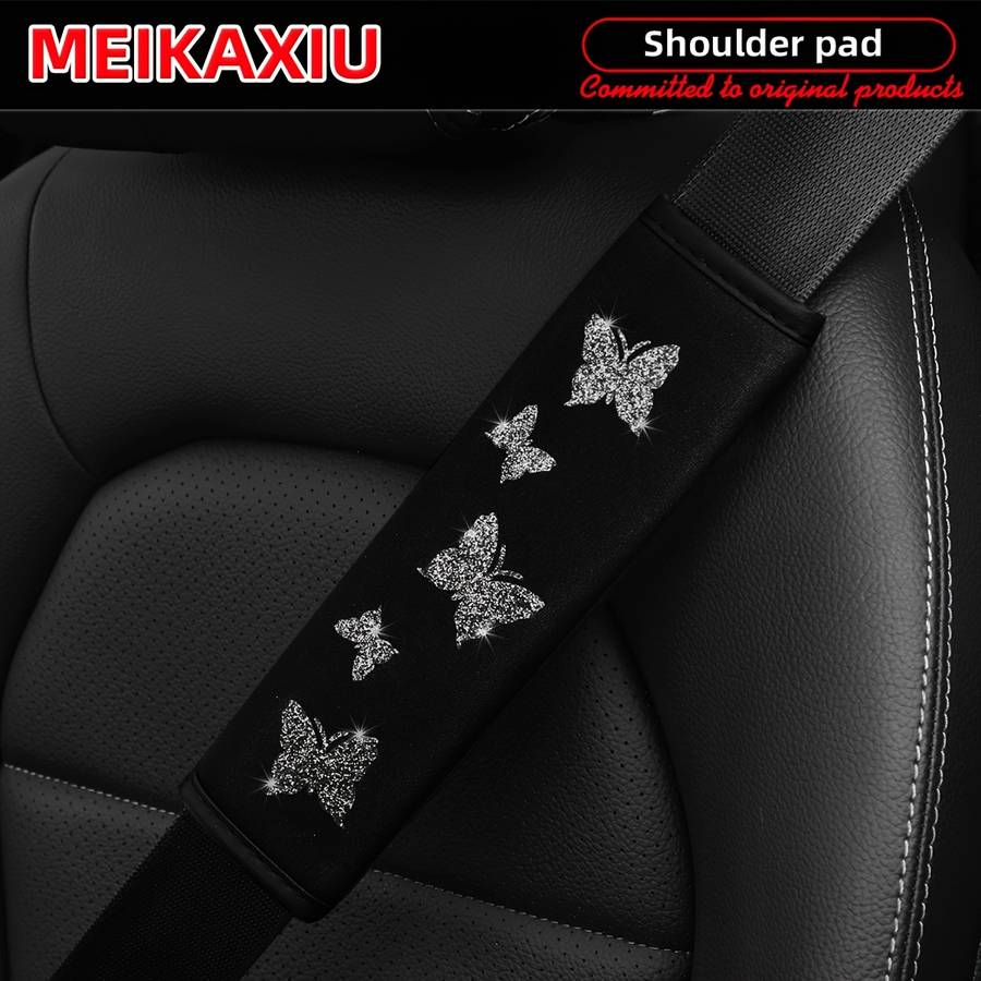Car Seat Belt Covers Drakgray
