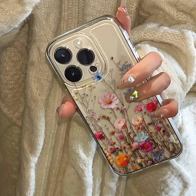 1Pc Transparent For iPhone 15 Plus Phone Case Phone Cover