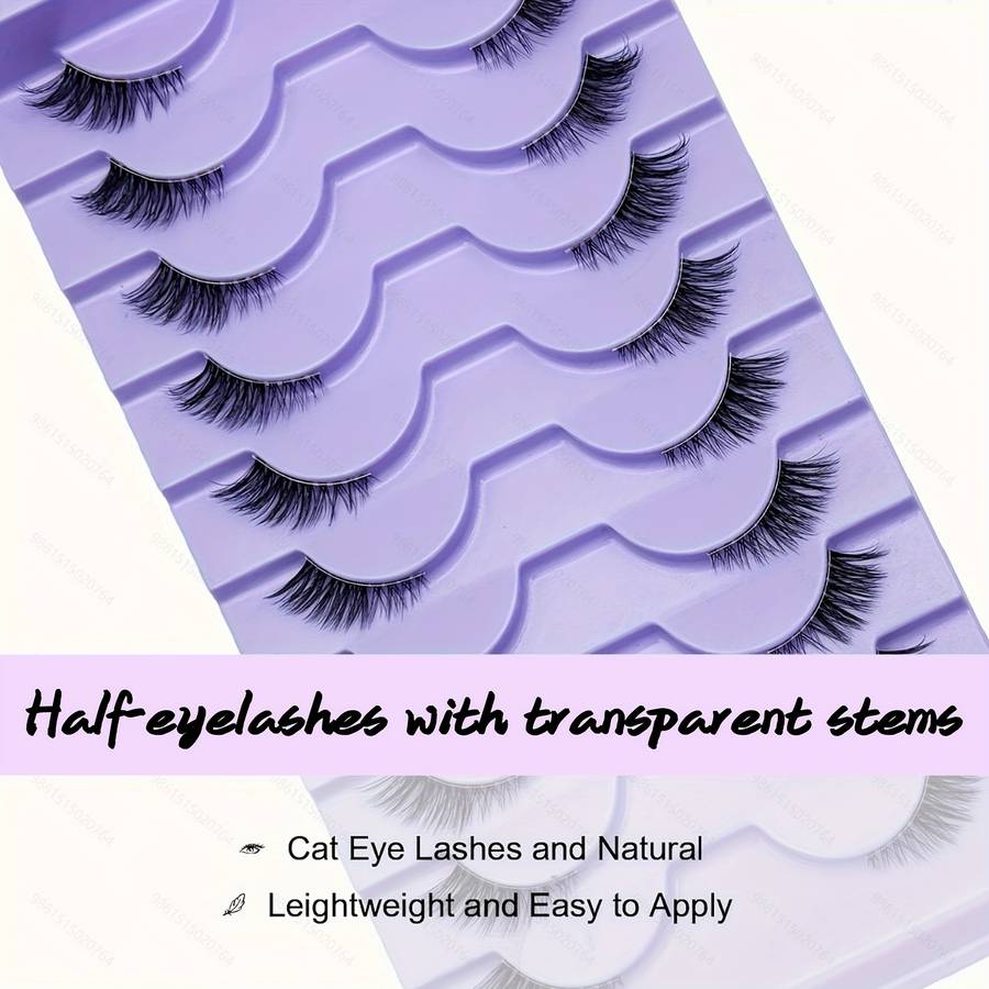 False Eyelashes Model Yh 801 5 White
