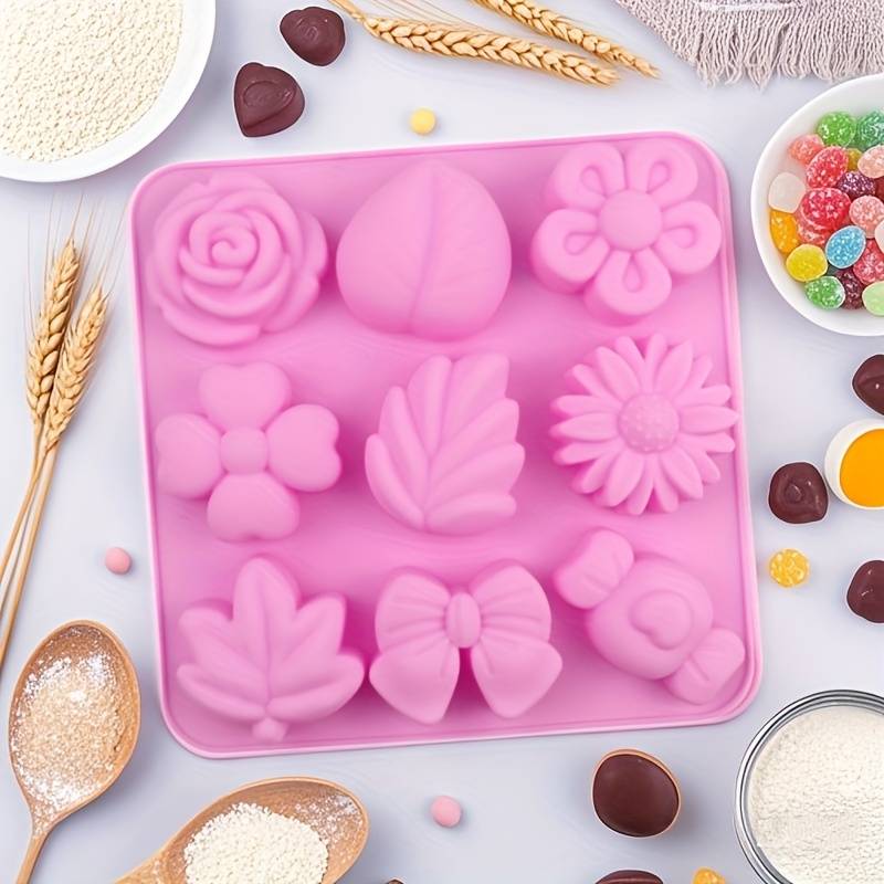 Suitable For Baking Molds Color Pink