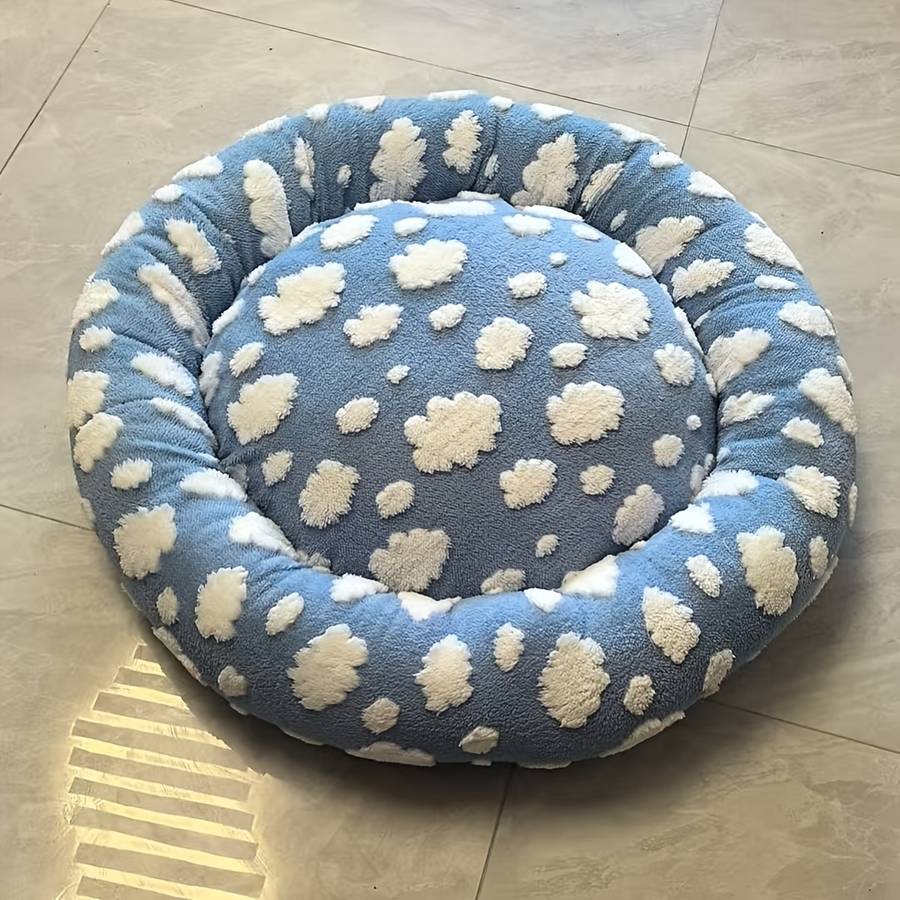 Pet Supplies Color Blue Sky White Cloud Color Model S Diameter 50 Model