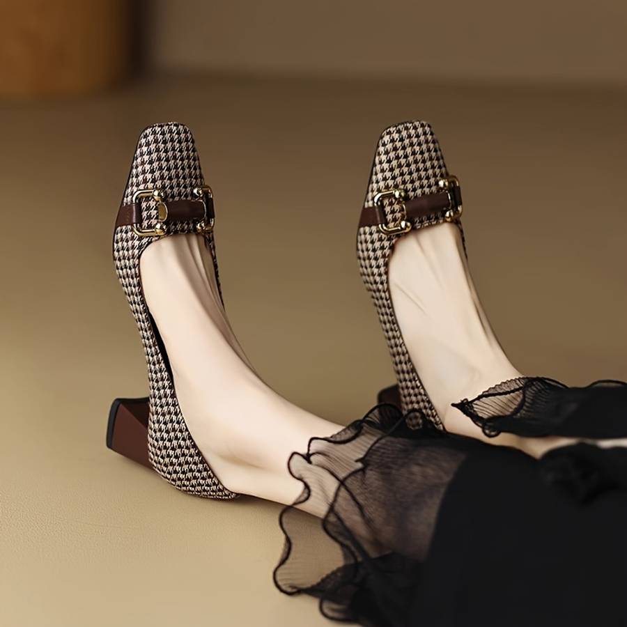 Women S High Heels Color 3822 Brown Sizeuk 3.5