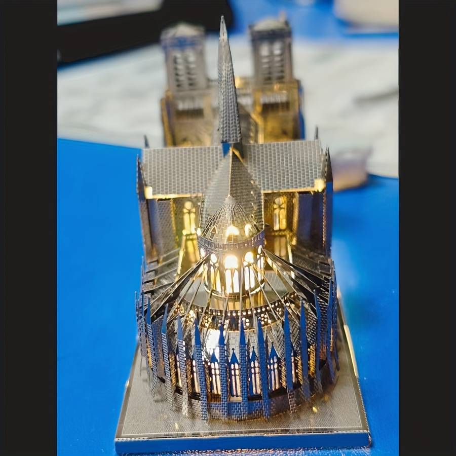 Building Toy Architectural Model Toy Set Color 3D Puzzle  Add   Tools