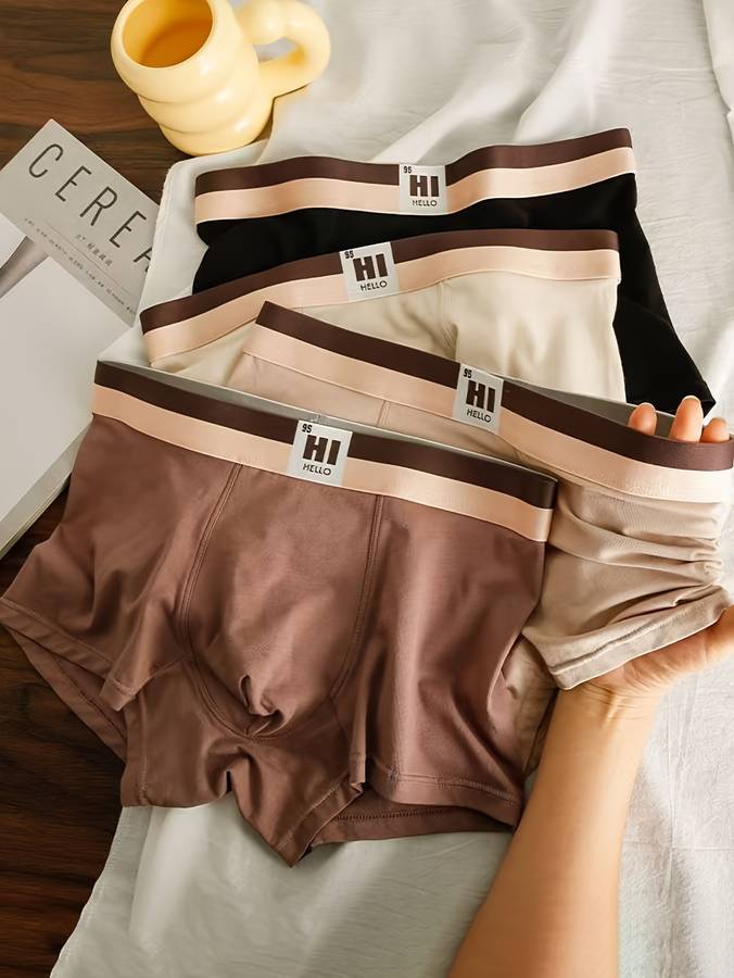 Mens Underwear Color 3 Pack  Mixed Colors Sizel