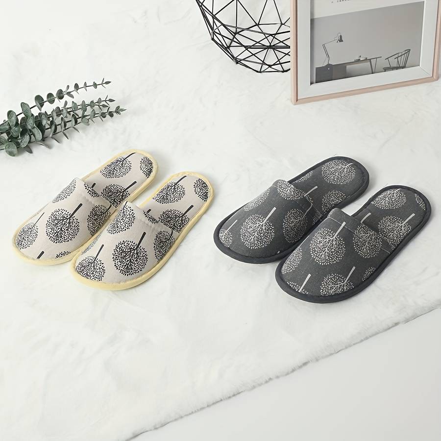 Cotton Slippers Color Grey