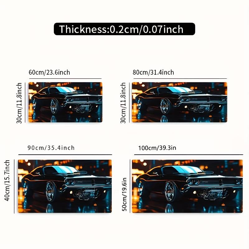 Mouse Pad Size 50X100Cm