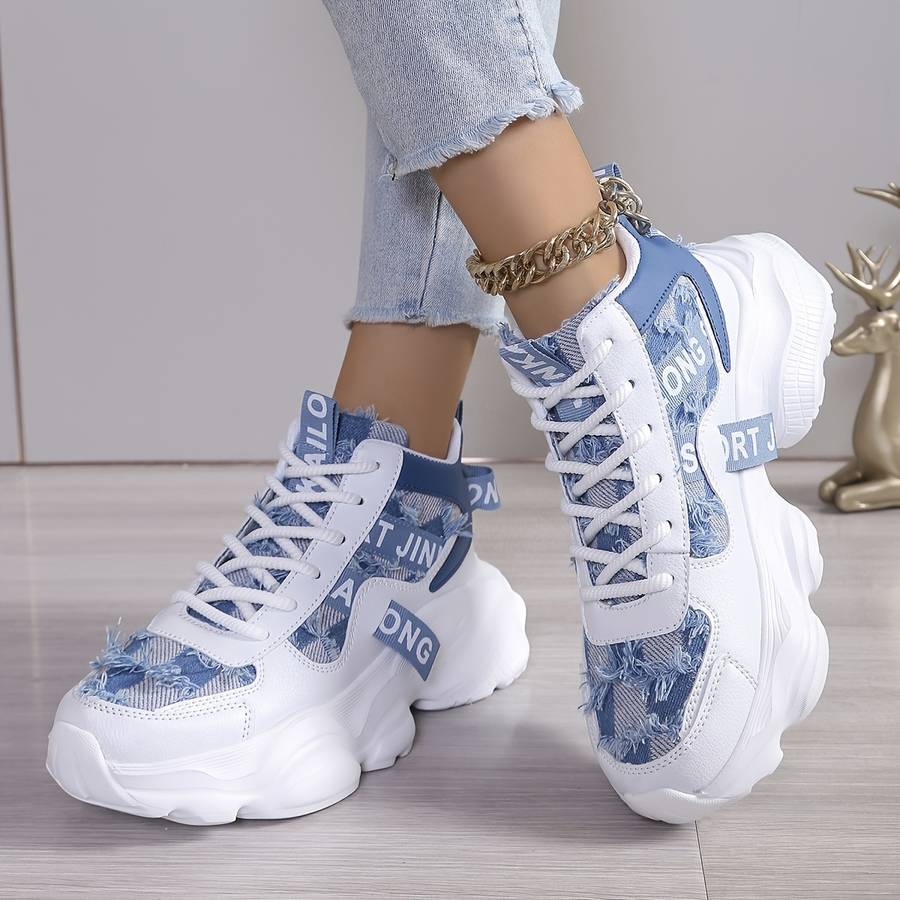 Women S Sneakers Color Blue Sizeuk 3