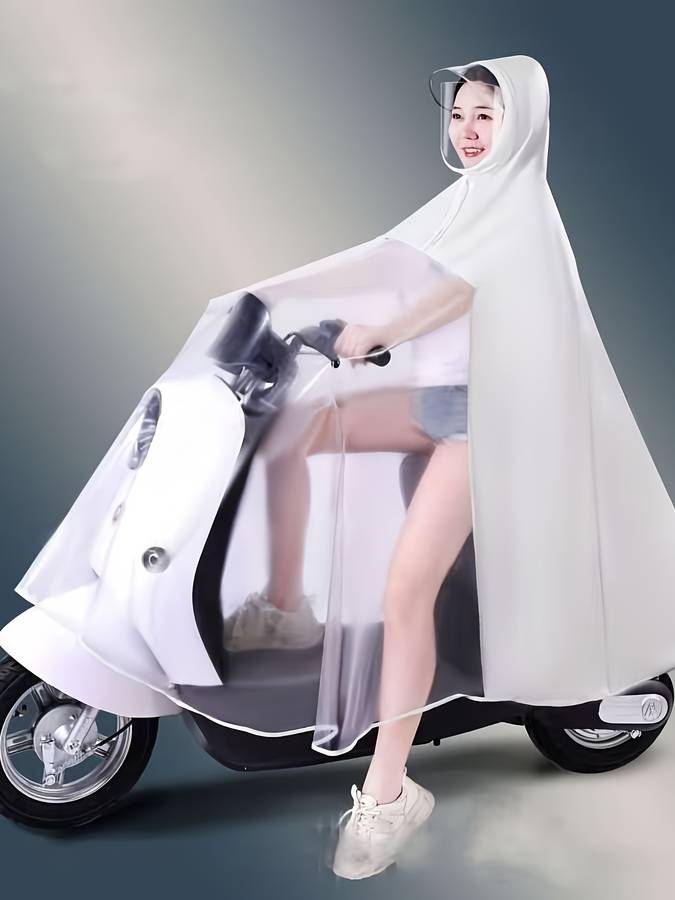 Raincoat Light Grey Size Onesize