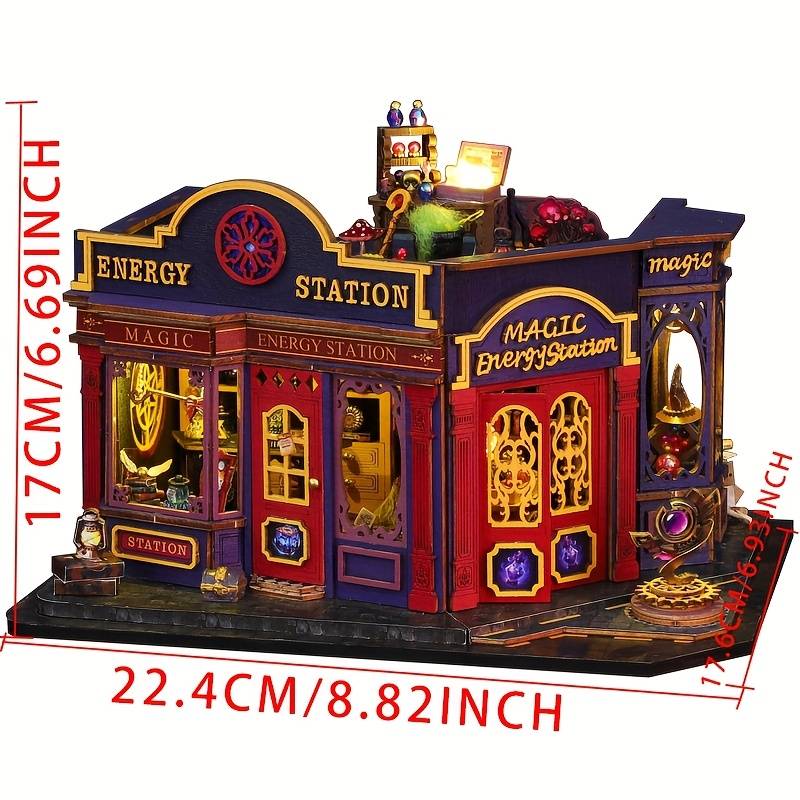 Building Toy Architectural Model Toy Set Style Magic Energy Station