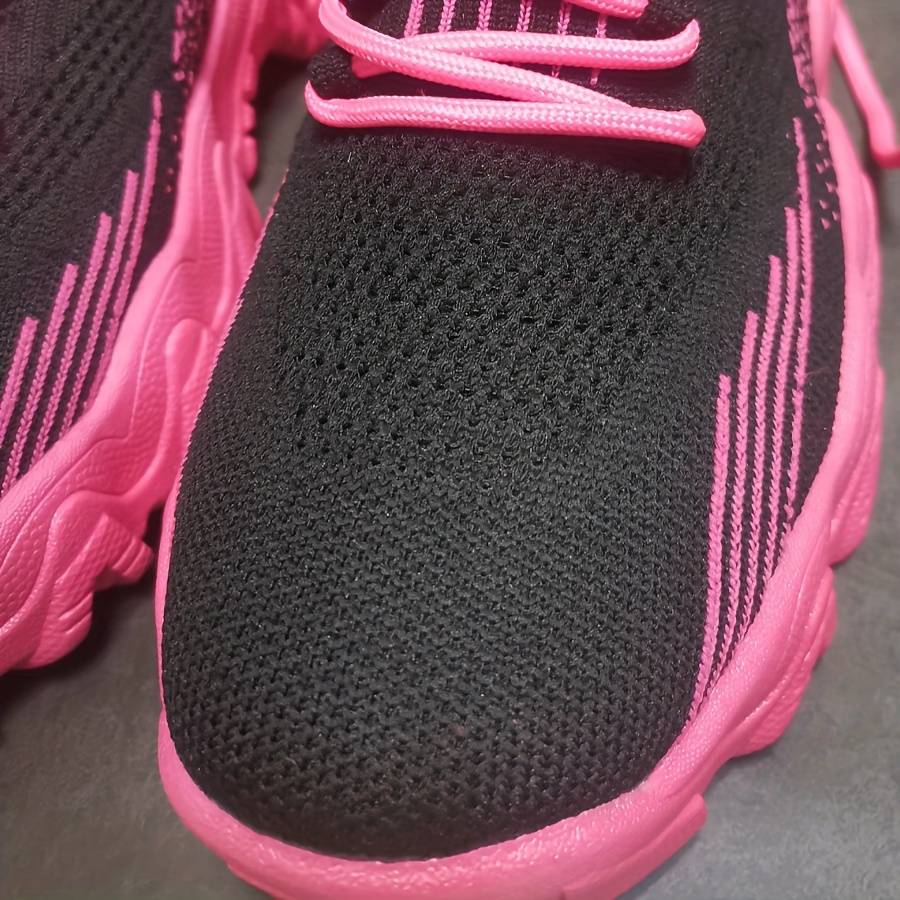 Women S Sneakers Color Blackred Sizeuk 5