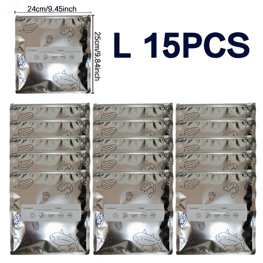Food Storage Bags Model S5M5L515Pcs